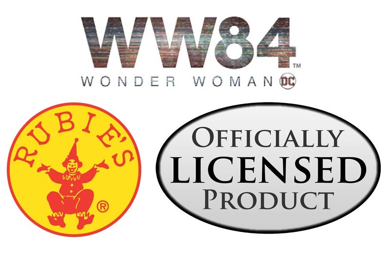 Rubies DC Wonder Woman 1984: Wonder Woman Wig for Kids by Rubies, Girl's No Size - Image 4